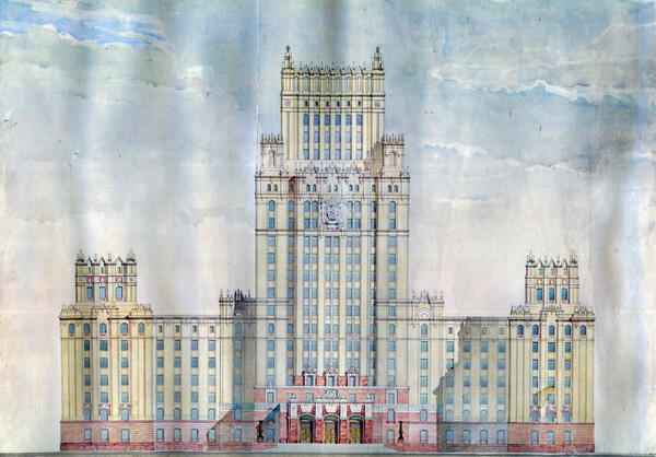 21-этажное админ. здание в Новосибирске